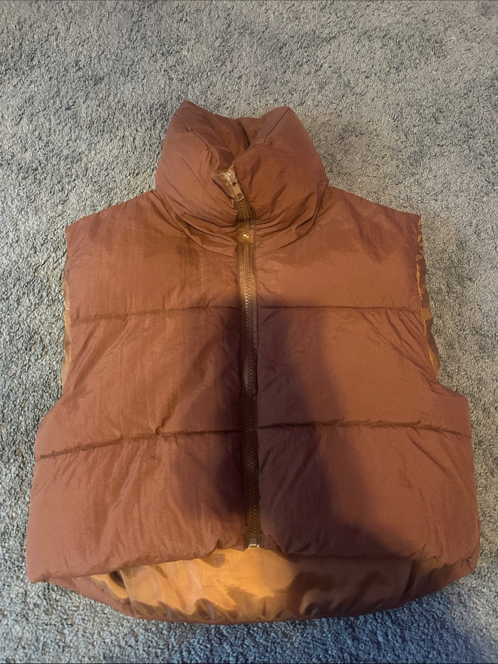 Brown vest
